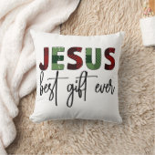 イエスはクリスチャン最高のスクリスチャンの賜物である クッション (ブランケット)