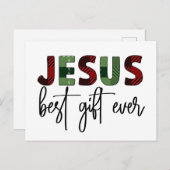 イエスはクリスチャン最高のスクリスチャンの賜物である ポストカード (正面/裏面)