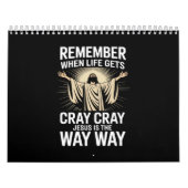 イエスはクリスマス信仰の宗教おもしろいの道である カレンダー (カバー)