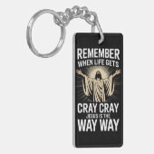 イエスはクリスマス信仰の宗教おもしろいの道である キーホルダー (正面左)