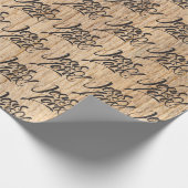 イエスはクリスマス・クリスチャンの木素朴主だ ラッピングペーパー (角)