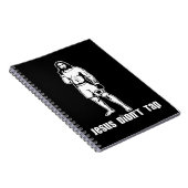 イエスはタップしMMAなかったTシャツイエスはタップしMMAなかった ノートブック (右側)