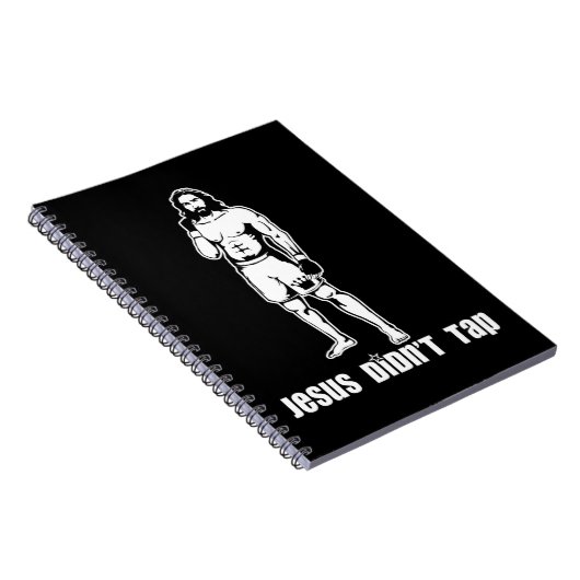 イエスはタップしMMAなかったTシャツイエスはタップしMMAなかった ノートブック (右側)