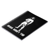 イエスはタップしMMAなかったTシャツイエスはタップしMMAなかった ノートブック (左側)