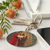 イエスはドアをノックする キーホルダー (側面)