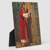 イエスはドアをノックする フォトプラーク (側面)