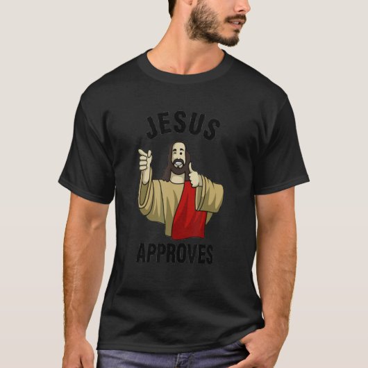 イエスはバディキリスト教徒イエスを承認します Tシャツ (正面)