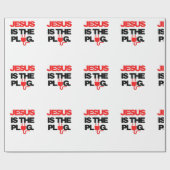 イエスはプラグラッピングギフト紙 ラッピングペーパー (フラット)