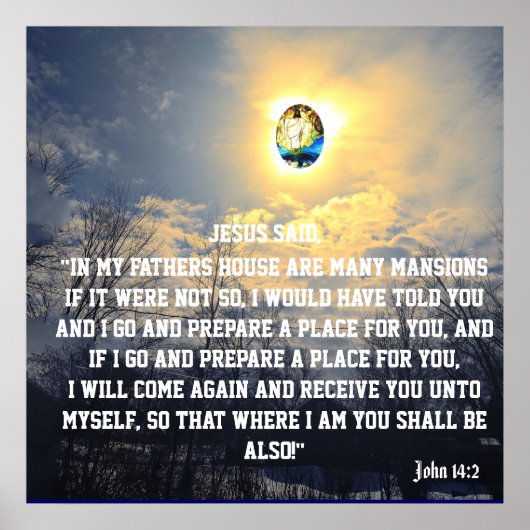 イエスはポスターを言った ポスター (正面)