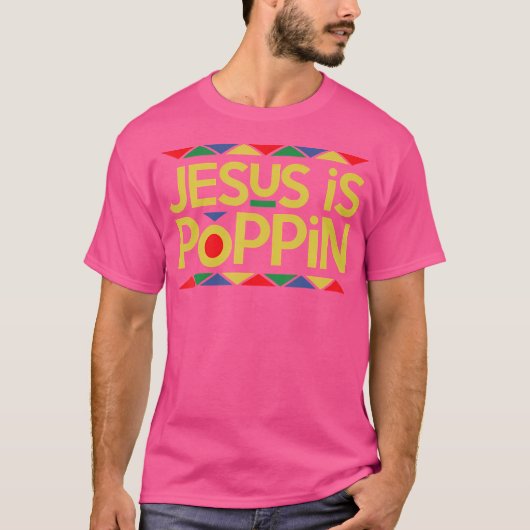 イエスはポピンである Tシャツ (正面)