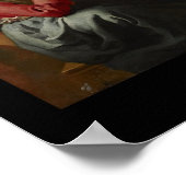 イエスはマリアとマーサの家で ポスター (角)