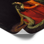 イエスはマリア・マグダレネに現れる（マルコ16:9） ポスター (角)