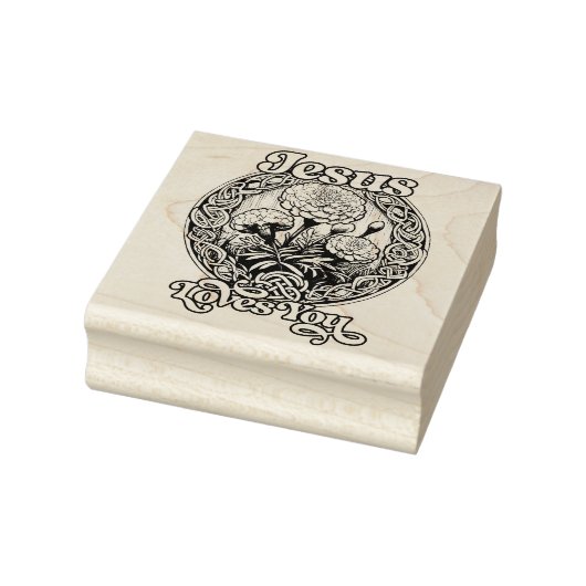 イエスはマリゴールド・アートを愛している ラバースタンプ (スタンプ)