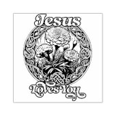 イエスはマリゴールド・アートを愛している ラバースタンプ (インプリント)