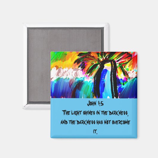 イエスはライトハウスのマグネットドアのサイン空気フレッシュ マグネット (正面/裏面)