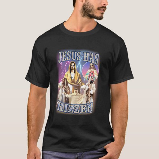 イエスはリゼンを持っている Tシャツ (正面)