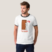 イエスはリンガーTシャツを叩いている Tシャツ (正面フル)