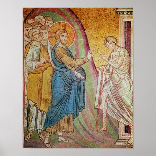 イエスはレパーを癒す ポスター (正面)