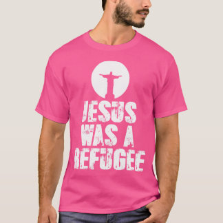 イエスはレフュージョンプリントされた聖書のプライドだった Tシャツ