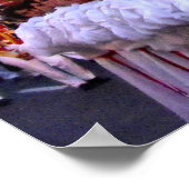 イエスはロバに、手のひら日曜日に ポスター (角)