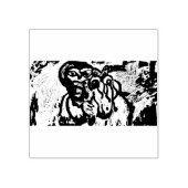 イエスは世の中の光である ラバースタンプ (インプリント)