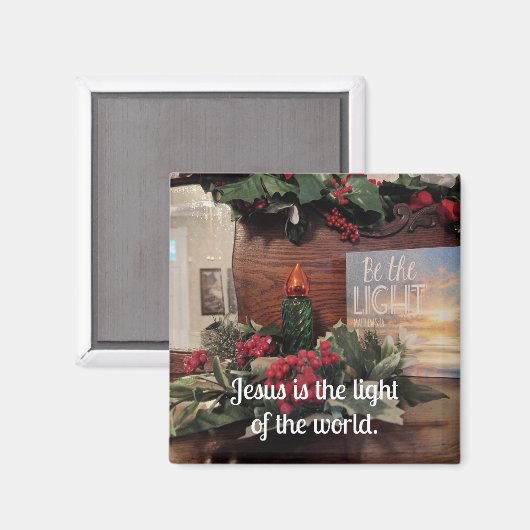 イエスは世の光である。 マグネット (正面/裏面)