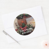 イエスは世の光である。 ラウンドシール (封筒)