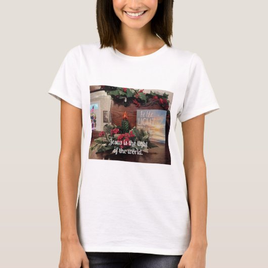 イエスは世の光である。 Tシャツ (正面)