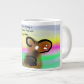 イエスは世界を愛する ジャンボコーヒーマグカップ (正面右)