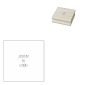 イエスは主である2によって2_によって ラバースタンプ (押印)