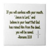 イエスは主である タイル (正面)