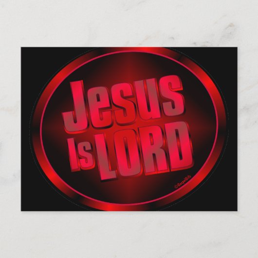 イエスは主である ポストカード (正面)