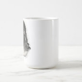 イエスは主を信頼することを勧める コーヒーマグカップ (中央)