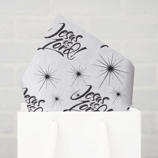 イエスは主キリスト教クリスマスレタリングキリスト 薄葉紙 (ギフトバッグ)