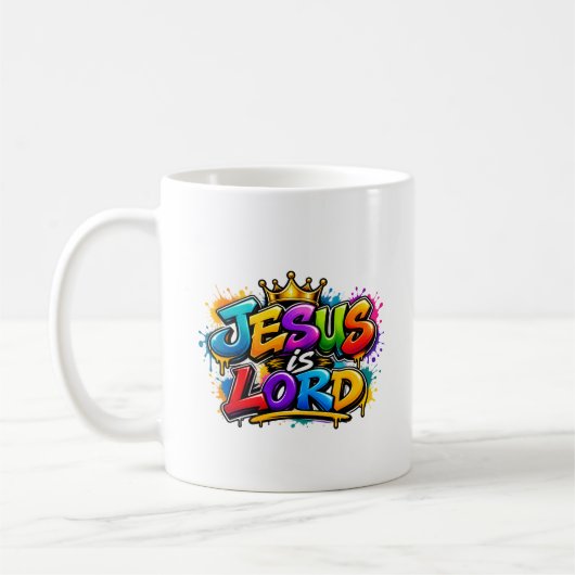イエスは主 コーヒーマグカップ (左)