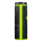 イエスは人生のメッセー白熱［赤熱］光を放つジ タンブラー (裏面)