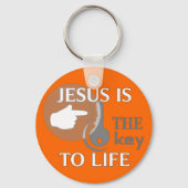 イエスは人生の鍵である キーホルダー (正面)