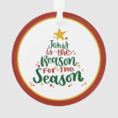 イエスは今季の理由 オーナメント (裏面)