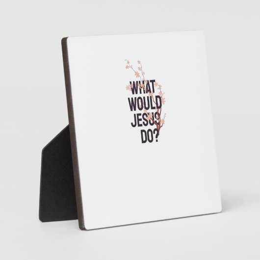 イエスは何をするのか フォトプラーク (正面)