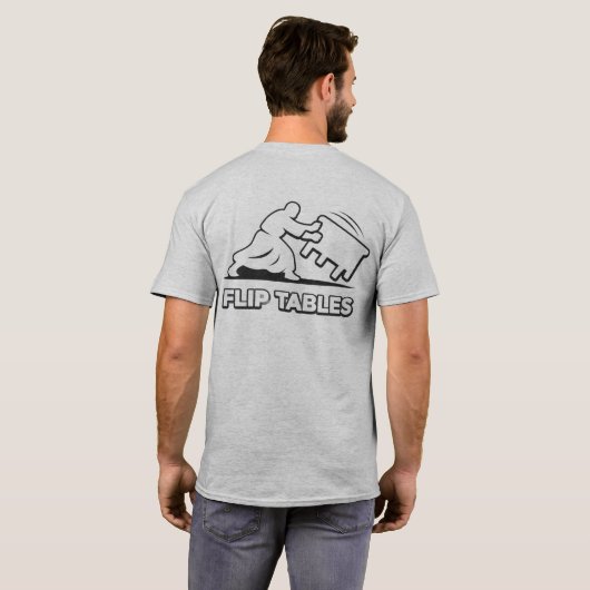 イエスは何をする?... Tシャツ (裏面フル)