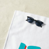 イエスは信仰に基づく引用文ビーチタオル ビーチタオル (インサイチュ)