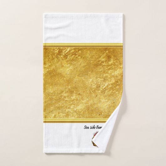 イエスは信仰を持って私たちを呼び寄せる バスタオルセット (ハンドタオル)