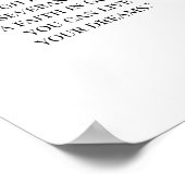 イエスは信仰を持つことに引用文する ポスター (角)