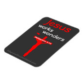 イエスは働疑問に思く マグネット (左側)