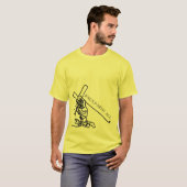 イエスは全てを支払った、ブラックプリントTシャツ Tシャツ (正面フル)