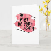 イエスは再び生まれ来る カード (黄色い花)