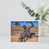 イエスは十字架に釘付けされている ポストカード (スタンド正面)