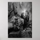 イエスは十字架のポスターに釘付けになった ポスター (正面)