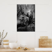 イエスは十字架のポスターに釘付けになった ポスター (キッチン)