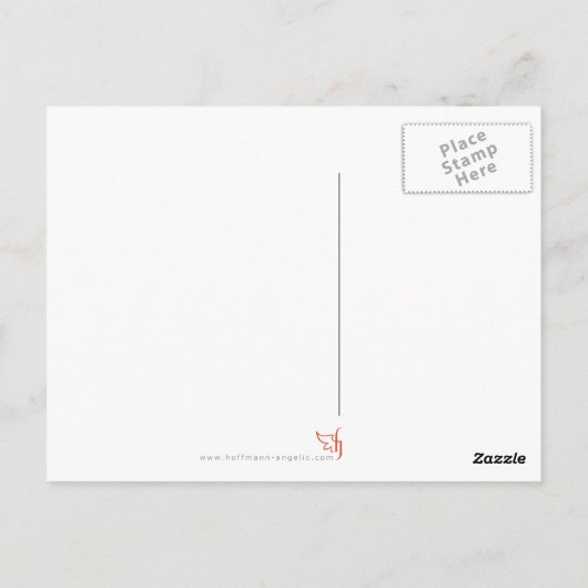 イエスは叙事詩の宗教レタリングキリストである ポストカード (裏面)